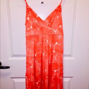 American Eagle Pink and white dress
